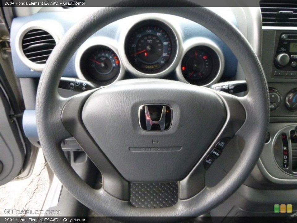 Gray Interior Steering Wheel for the 2004 Honda Element EX AWD #79166918