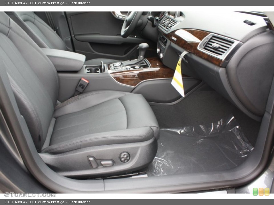 Black Interior Front Seat for the 2013 Audi A7 3.0T quattro Prestige #79166933