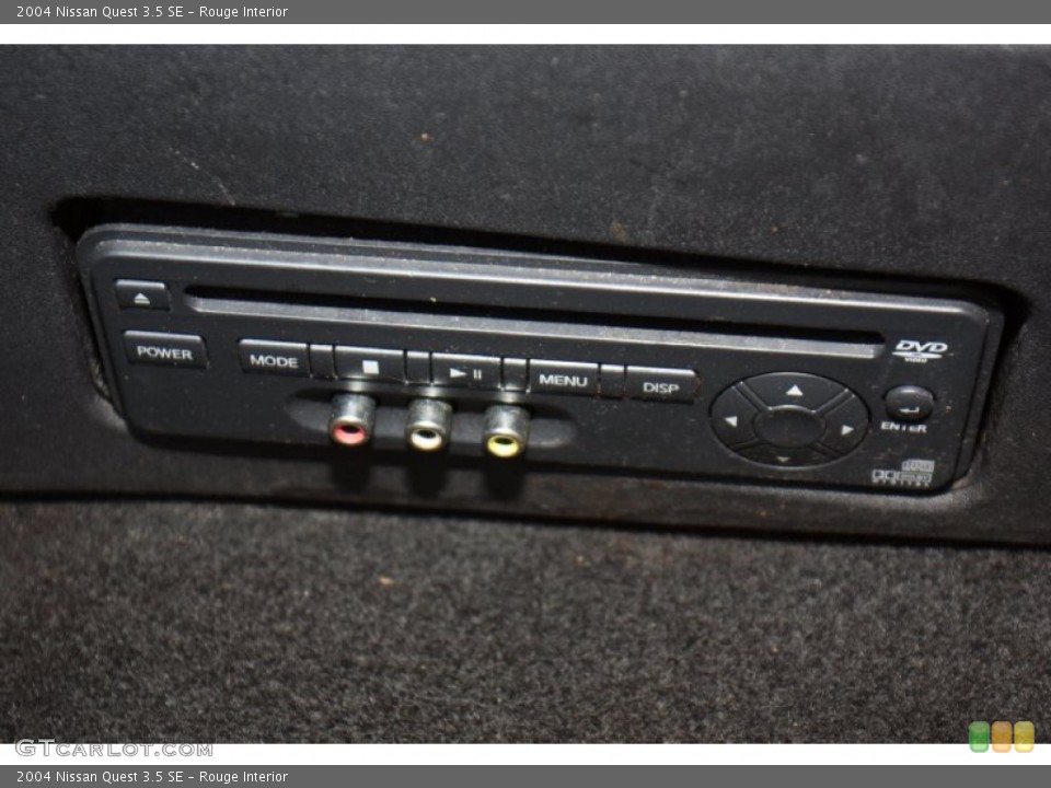 Rouge Interior Audio System for the 2004 Nissan Quest 3.5 SE #79167140