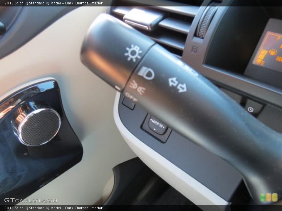 Dark Charcoal Interior Controls for the 2013 Scion iQ  #79168439