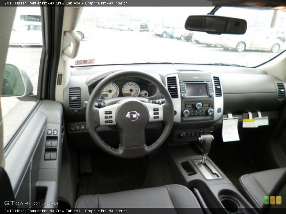 Graphite Pro-4X Interior Dashboard for the 2013 Nissan Frontier Pro-4X Crew Cab 4x4 #79168890