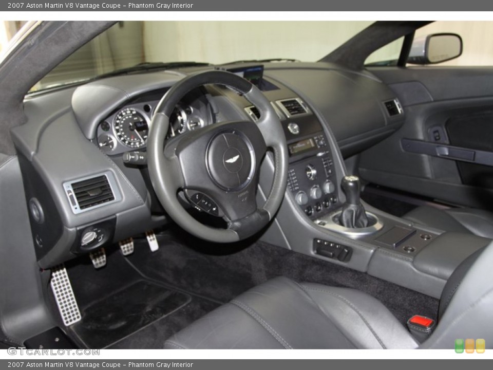 Phantom Gray Interior Dashboard for the 2007 Aston Martin V8 Vantage Coupe #79171082