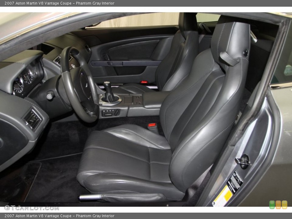 Phantom Gray Interior Front Seat for the 2007 Aston Martin V8 Vantage Coupe #79171100