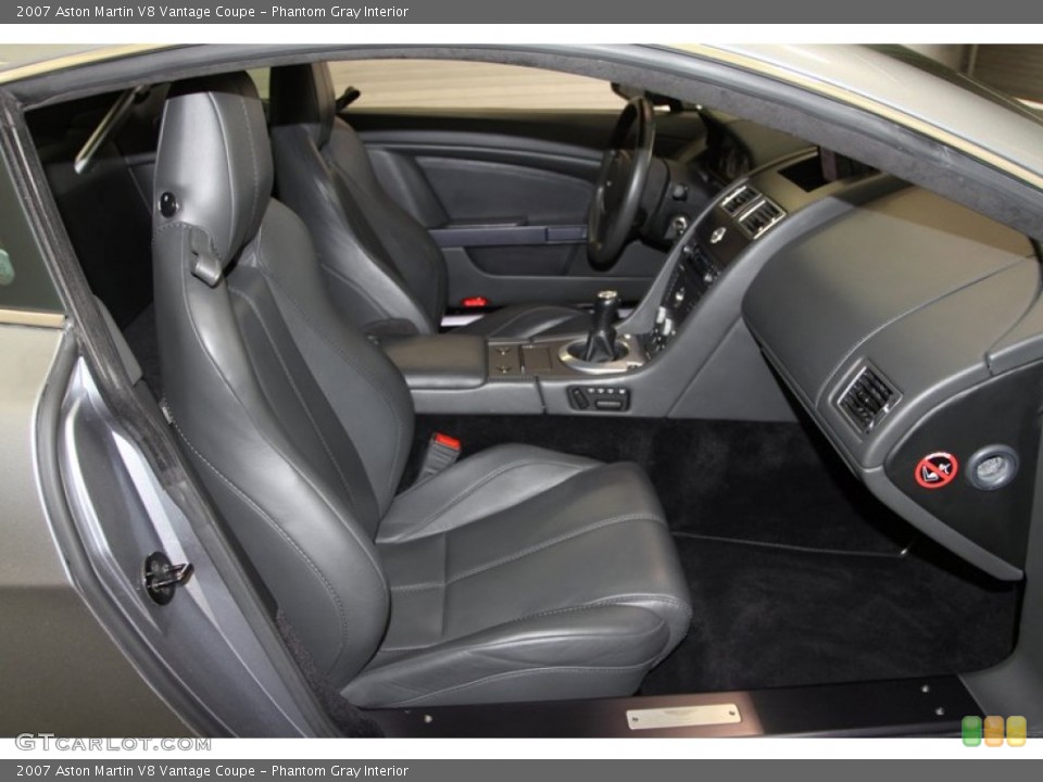Phantom Gray 2007 Aston Martin V8 Vantage Interiors