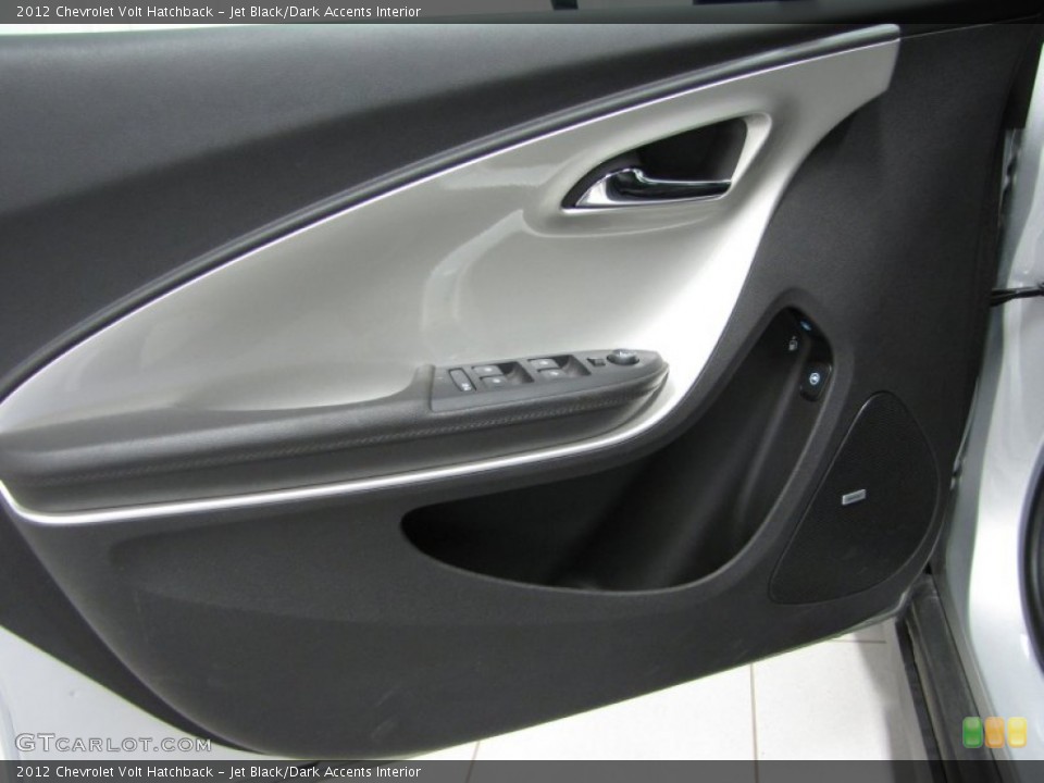 Jet Black/Dark Accents Interior Door Panel for the 2012 Chevrolet Volt Hatchback #79171661