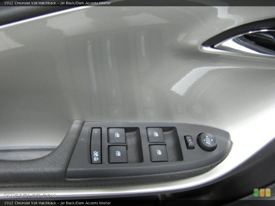 Jet Black/Dark Accents Interior Controls for the 2012 Chevrolet Volt Hatchback #79171682