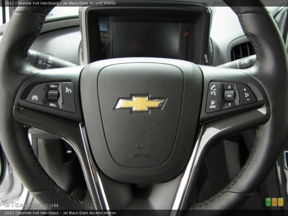 Jet Black/Dark Accents Interior Controls for the 2012 Chevrolet Volt Hatchback #79171778
