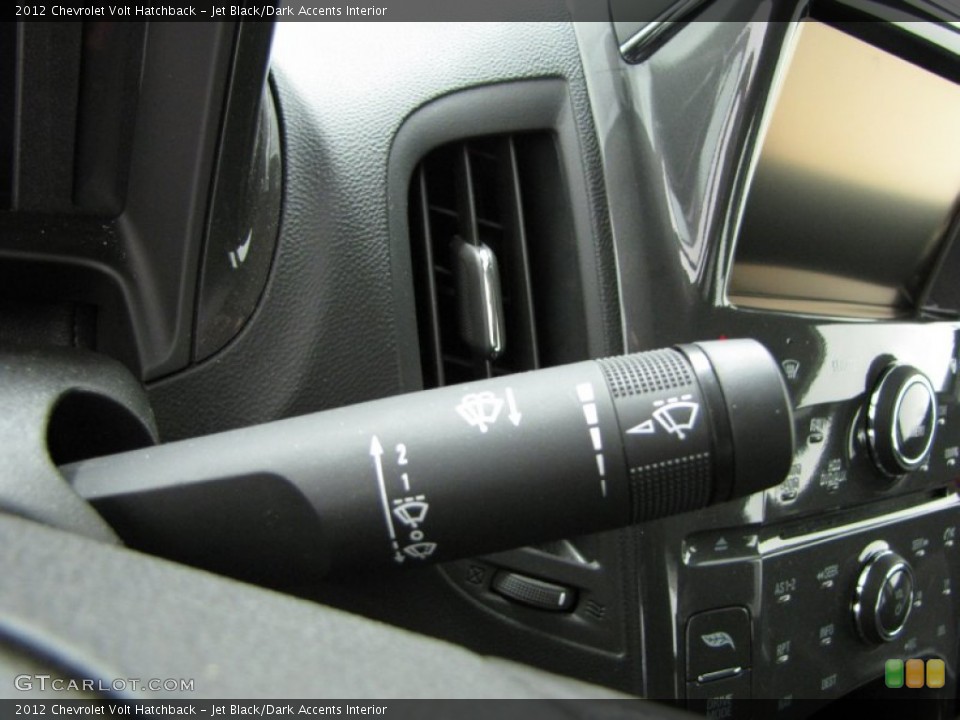 Jet Black/Dark Accents Interior Controls for the 2012 Chevrolet Volt Hatchback #79171868