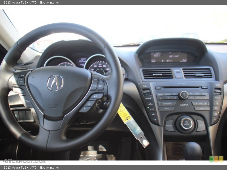 Ebony Interior Dashboard for the 2013 Acura TL SH-AWD #79172233