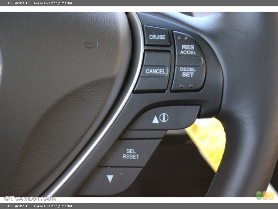 Ebony Interior Controls for the 2013 Acura TL SH-AWD #79172321