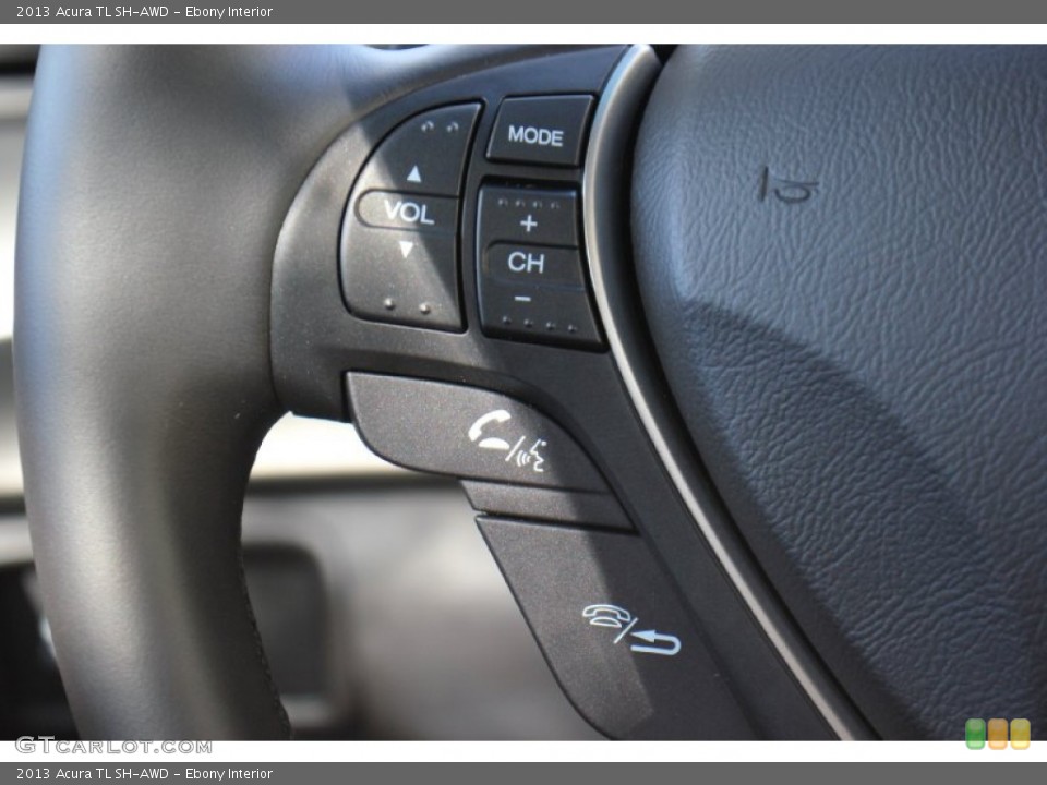Ebony Interior Controls for the 2013 Acura TL SH-AWD #79172349