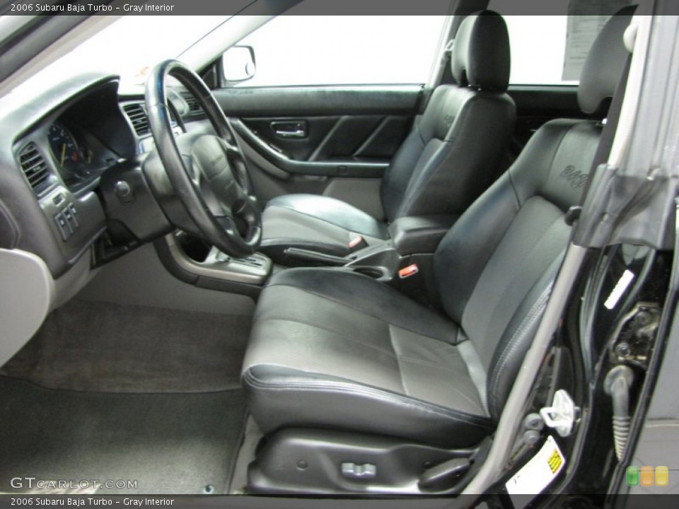Gray Interior Photo for the 2006 Subaru Baja Turbo #79172462