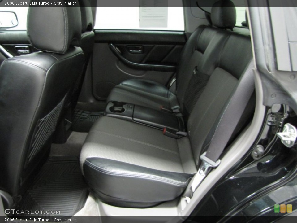 Gray Interior Rear Seat for the 2006 Subaru Baja Turbo #79172480