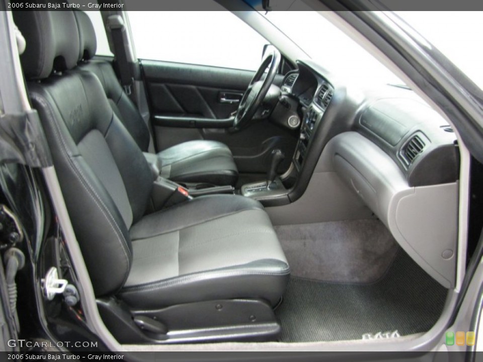 Gray Interior Front Seat for the 2006 Subaru Baja Turbo #79172516