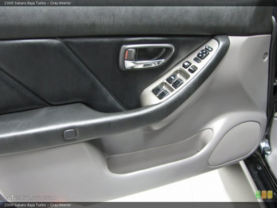 Gray Interior Door Panel for the 2006 Subaru Baja Turbo #79172535