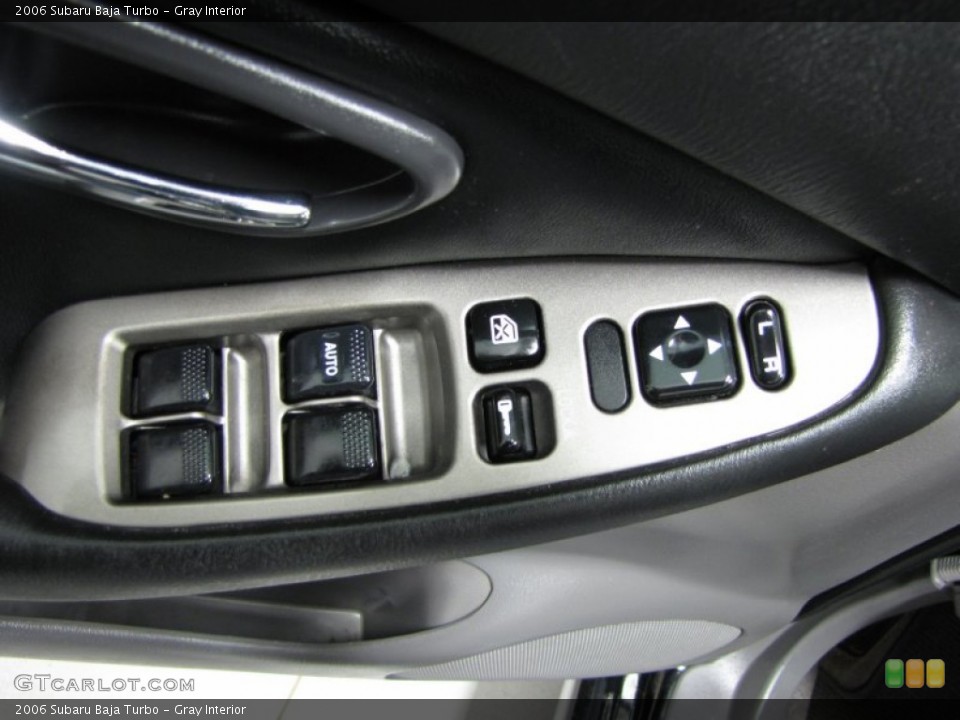 Gray Interior Controls for the 2006 Subaru Baja Turbo #79172552