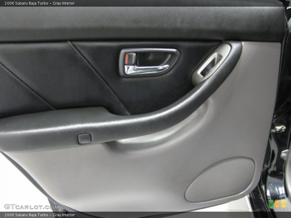 Gray Interior Door Panel for the 2006 Subaru Baja Turbo #79172570
