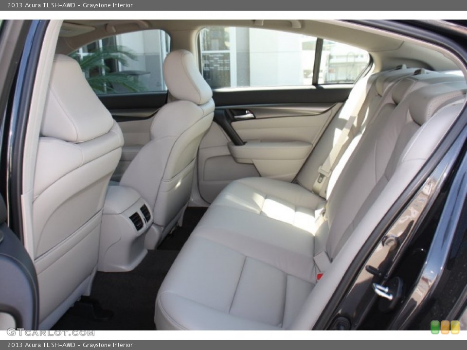 Graystone Interior Rear Seat for the 2013 Acura TL SH-AWD #79172617