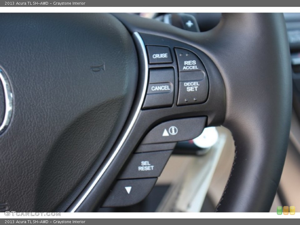 Graystone Interior Controls for the 2013 Acura TL SH-AWD #79172949