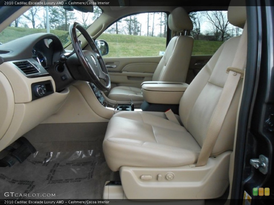 Cashmere/Cocoa Interior Photo for the 2010 Cadillac Escalade Luxury AWD #79174757