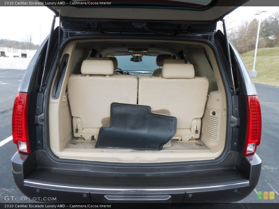 Cashmere/Cocoa Interior Trunk for the 2010 Cadillac Escalade Luxury AWD #79174886