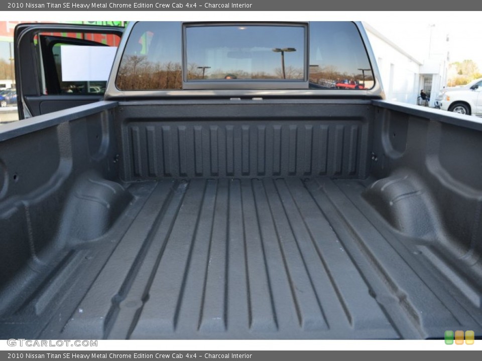 Charcoal Interior Trunk for the 2010 Nissan Titan SE Heavy Metal Chrome Edition Crew Cab 4x4 #79174967