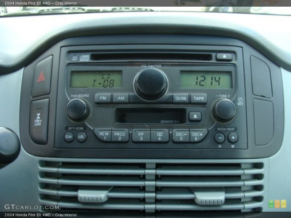 Gray Interior Audio System for the 2004 Honda Pilot EX 4WD #79176497