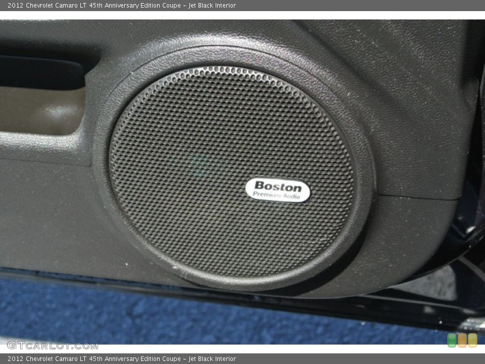 Jet Black Interior Audio System for the 2012 Chevrolet Camaro LT 45th Anniversary Edition Coupe #79177988