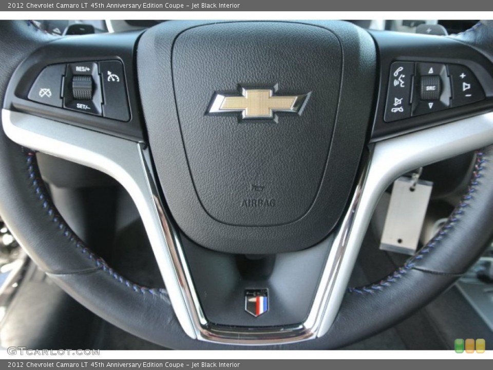 Jet Black Interior Controls for the 2012 Chevrolet Camaro LT 45th Anniversary Edition Coupe #79178111