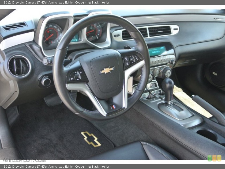 Jet Black Interior Dashboard for the 2012 Chevrolet Camaro LT 45th Anniversary Edition Coupe #79178270