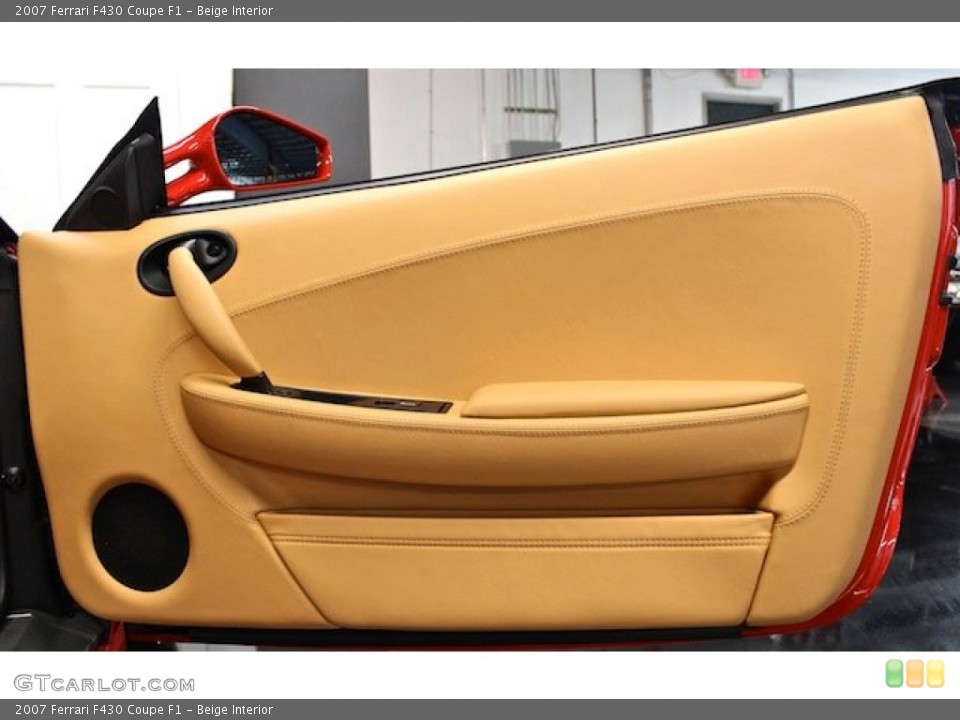 Beige Interior Door Panel for the 2007 Ferrari F430 Coupe F1 #79180271