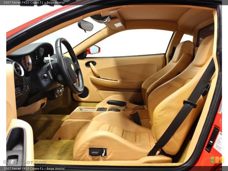 Beige Interior Photo for the 2007 Ferrari F430 Coupe F1 #79180317