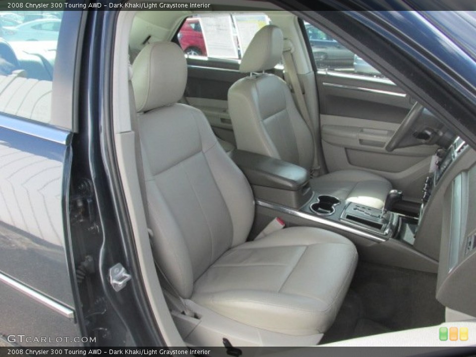 Dark Khaki/Light Graystone Interior Photo for the 2008 Chrysler 300 Touring AWD #79183092