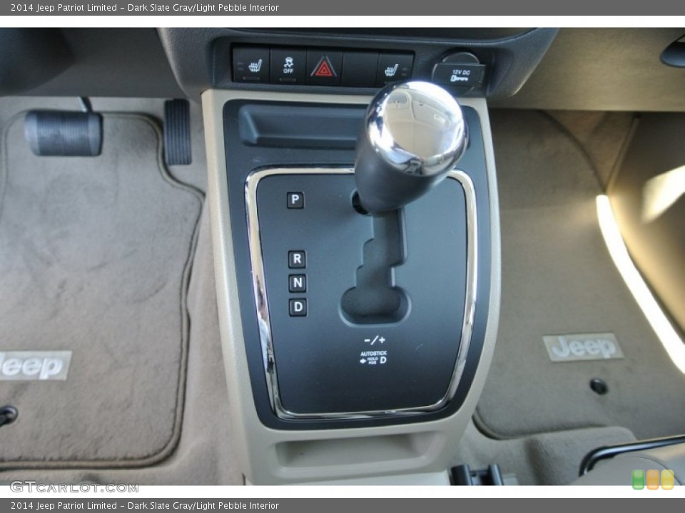 Dark Slate Gray/Light Pebble Interior Transmission for the 2014 Jeep Patriot Limited #79187303