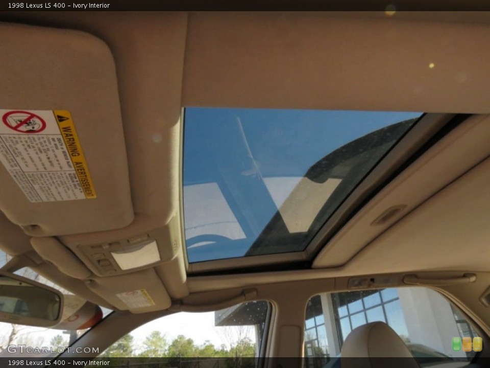 Ivory Interior Sunroof for the 1998 Lexus LS 400 #79188209