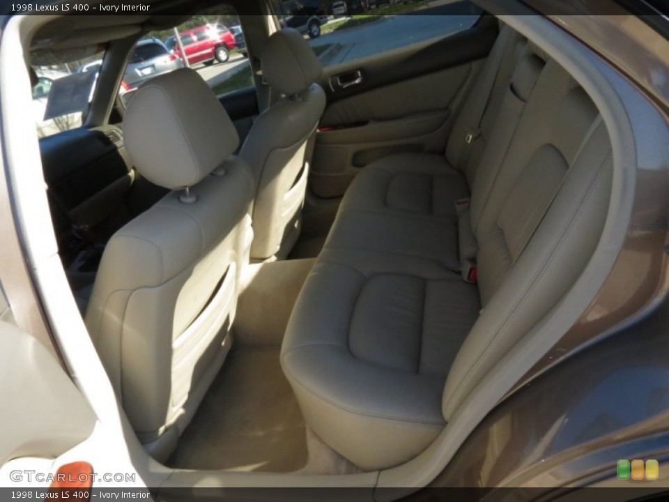 Ivory Interior Rear Seat for the 1998 Lexus LS 400 #79188224