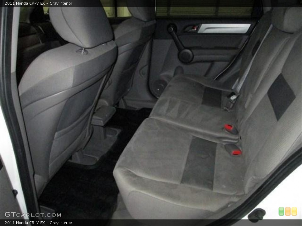 Gray Interior Rear Seat for the 2011 Honda CR-V EX #79189688