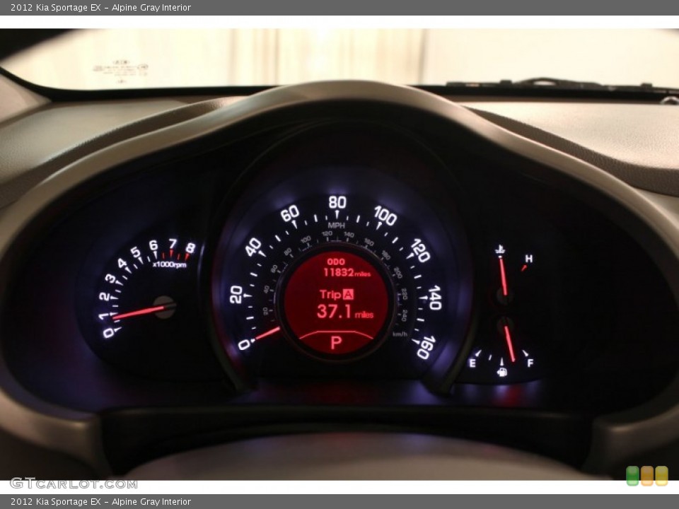 Alpine Gray Interior Gauges for the 2012 Kia Sportage EX #79194594
