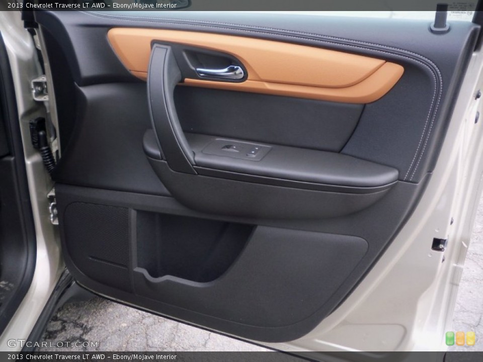 Ebony/Mojave Interior Door Panel for the 2013 Chevrolet Traverse LT AWD #79194615