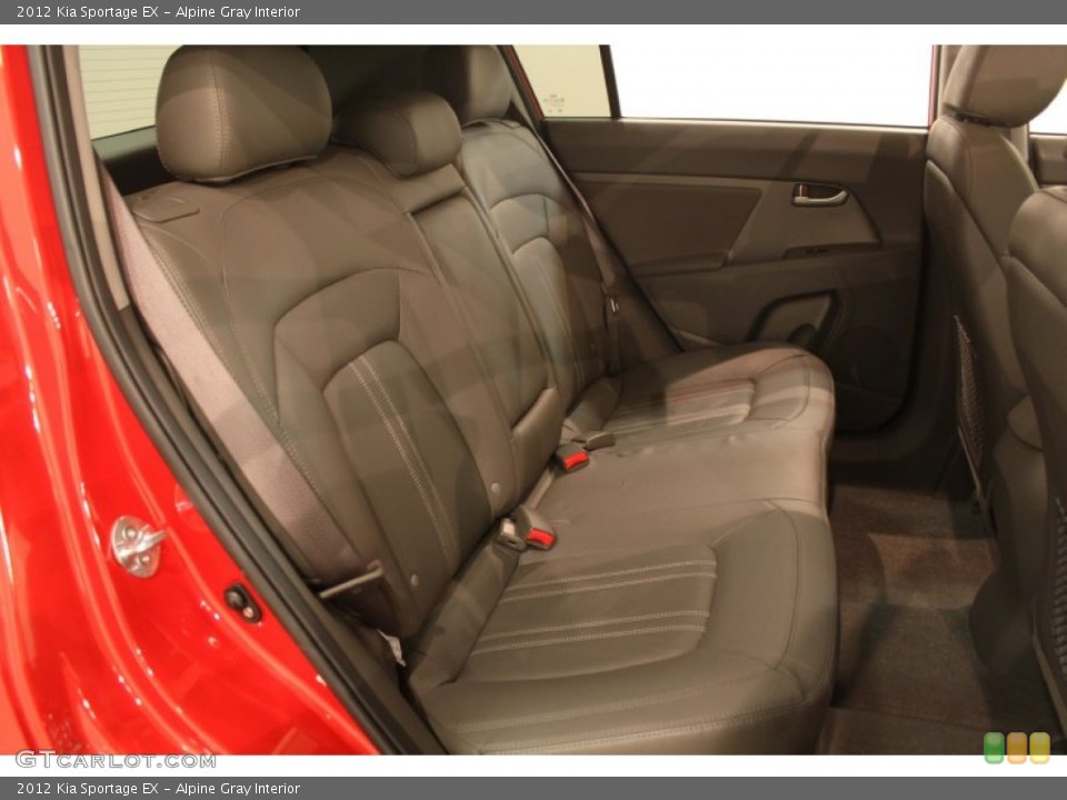 Alpine Gray Interior Rear Seat for the 2012 Kia Sportage EX #79194776