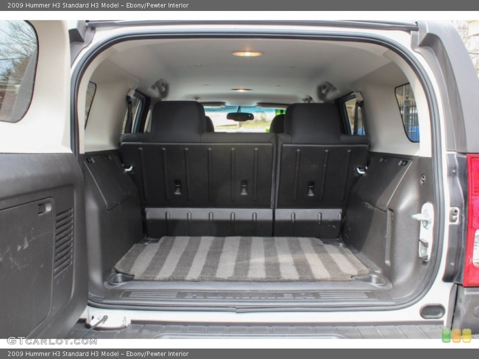 Ebony/Pewter Interior Trunk for the 2009 Hummer H3  #79196120