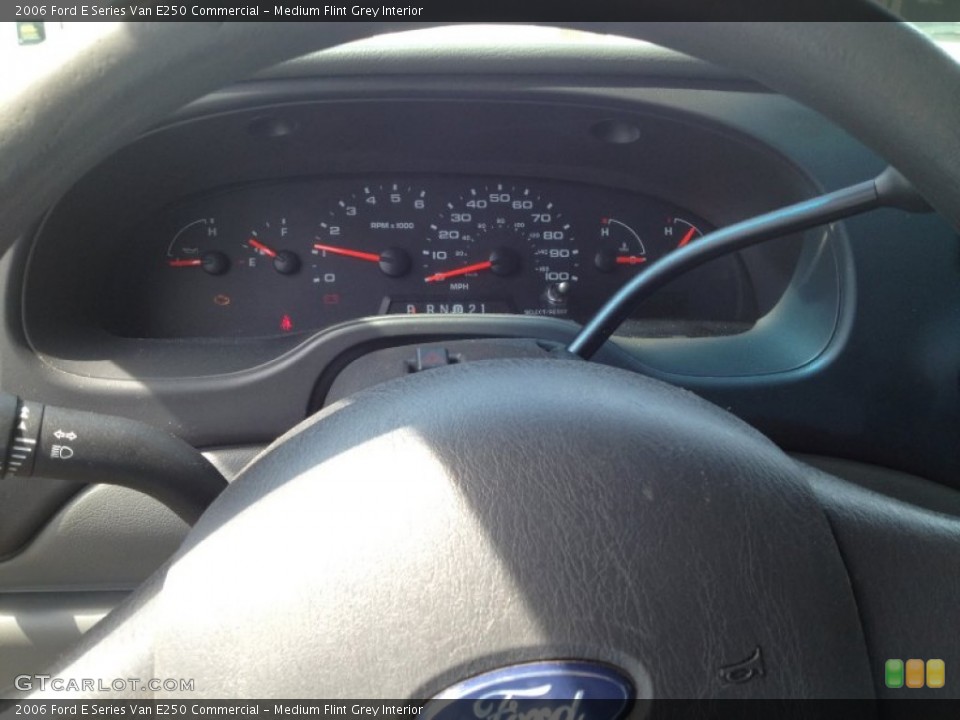 Medium Flint Grey Interior Gauges for the 2006 Ford E Series Van E250 Commercial #79197359