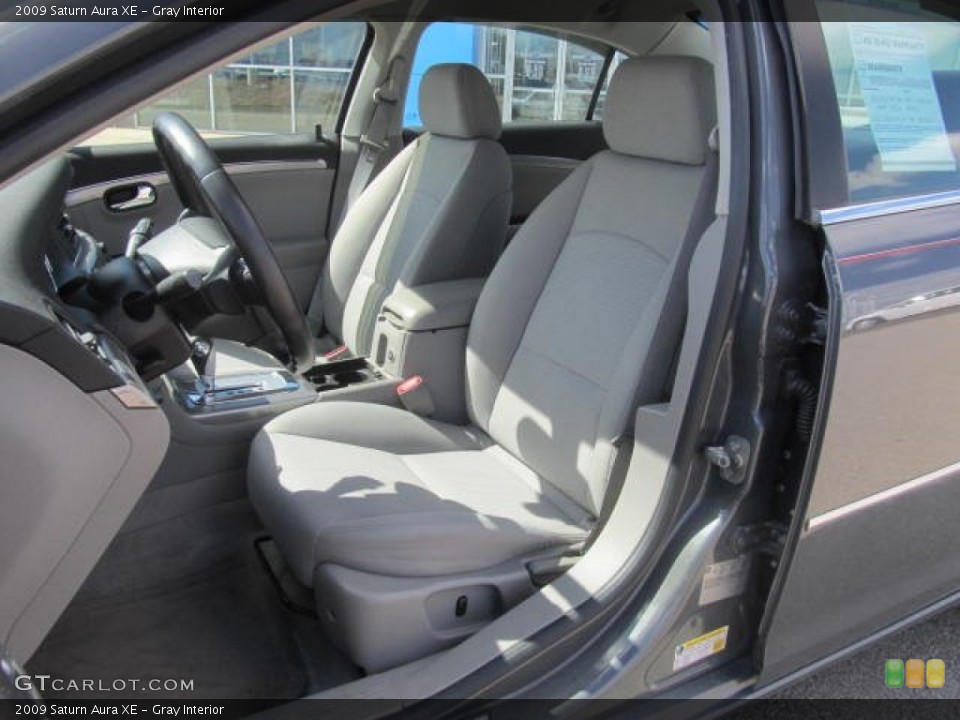 Gray Interior Front Seat for the 2009 Saturn Aura XE #79201372