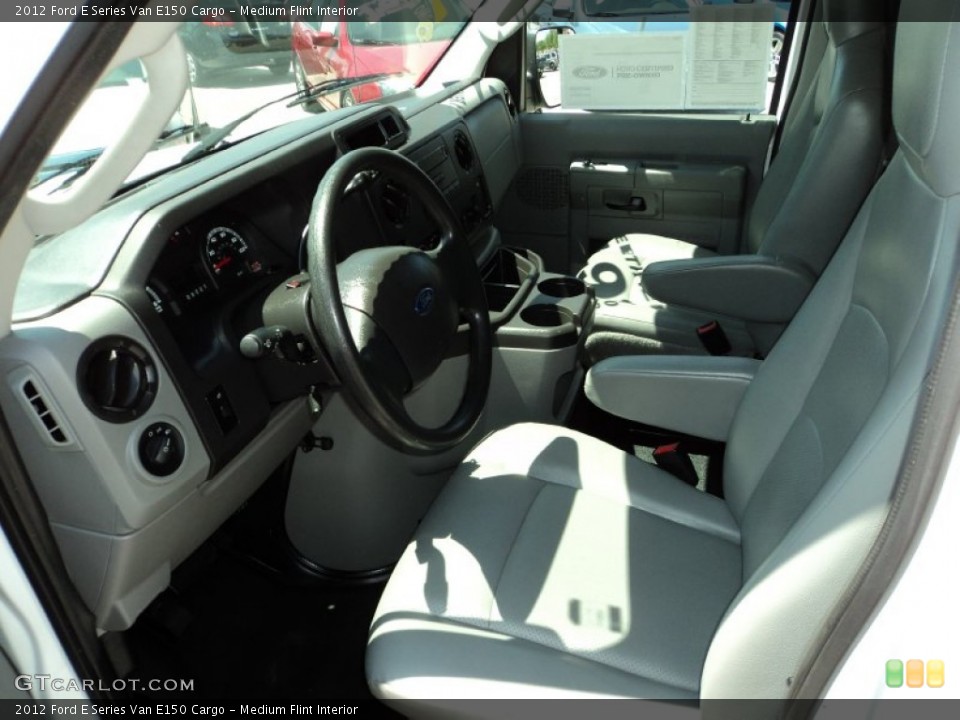Medium Flint Interior Photo for the 2012 Ford E Series Van E150 Cargo #79202635