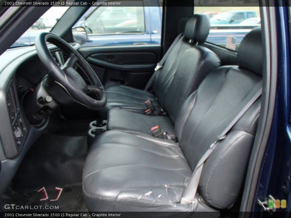 Graphite Interior Photo for the 2001 Chevrolet Silverado 1500 LS Regular Cab #79203211