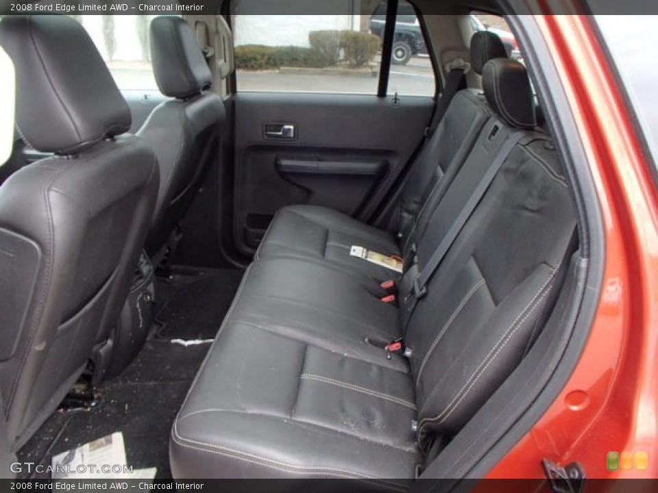 Charcoal Interior Rear Seat for the 2008 Ford Edge Limited AWD #79203799