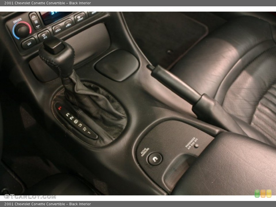 Black Interior Transmission for the 2001 Chevrolet Corvette Convertible #79205048