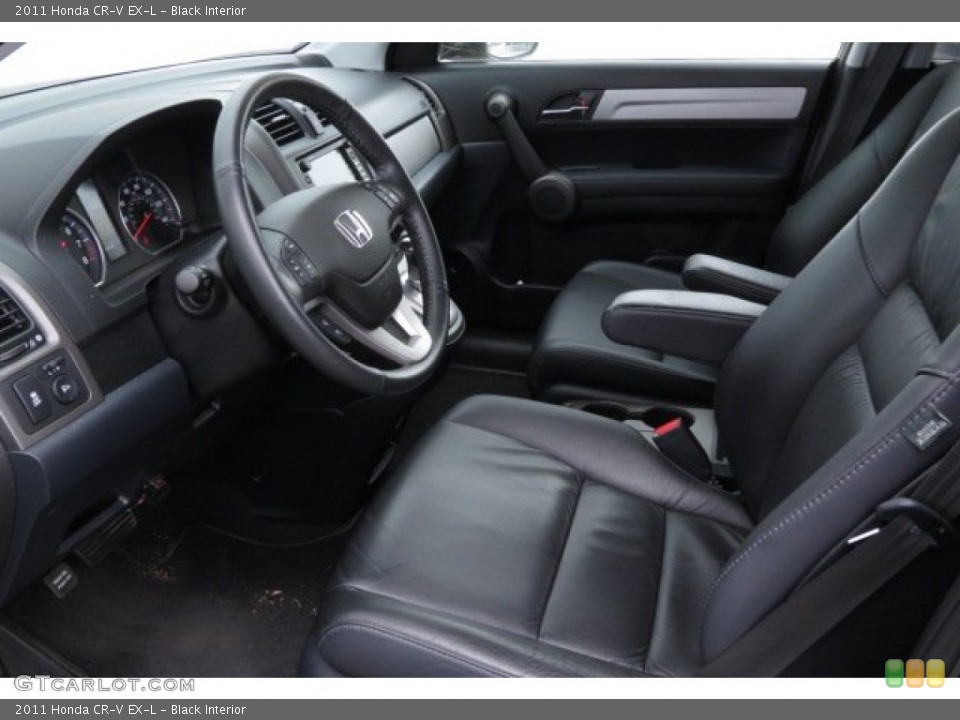 Black Interior Photo for the 2011 Honda CR-V EX-L #79206934