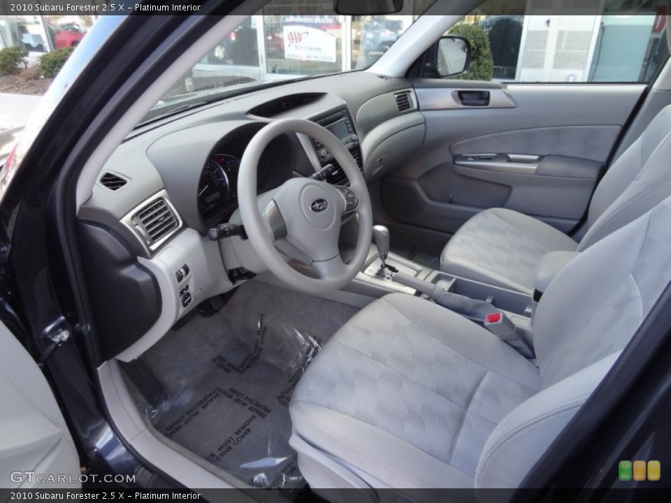 Platinum 2010 Subaru Forester Interiors