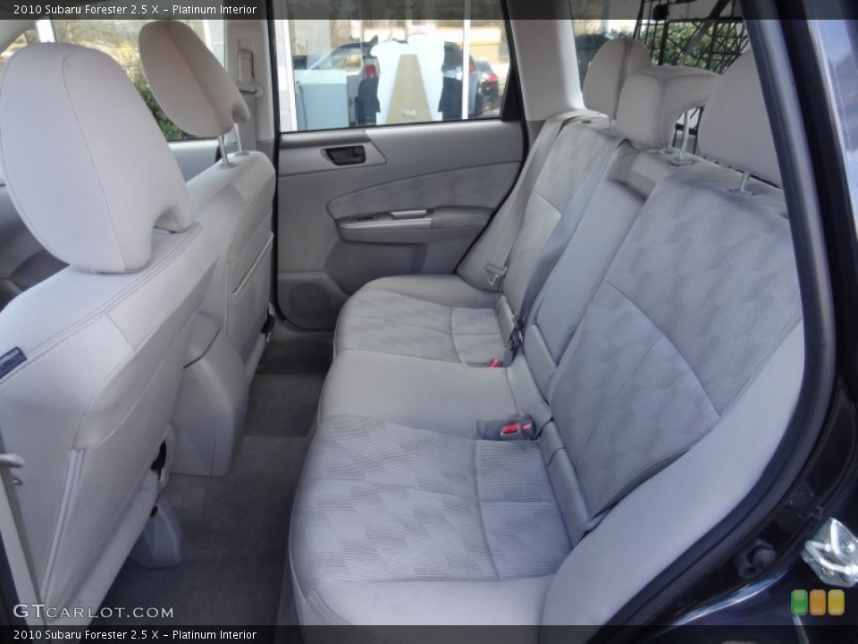 Platinum Interior Rear Seat for the 2010 Subaru Forester 2.5 X #79207729